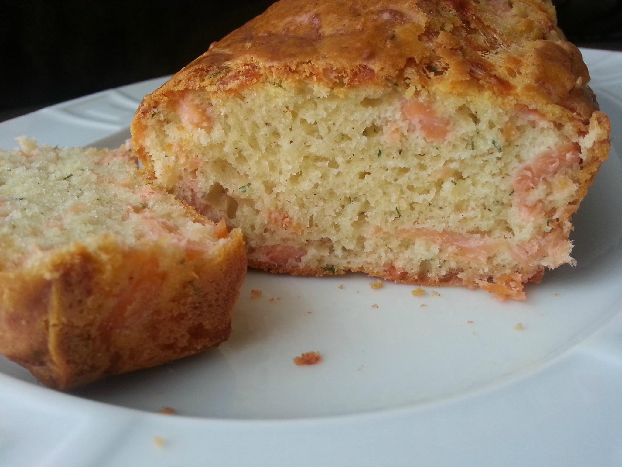 Cake au saumon