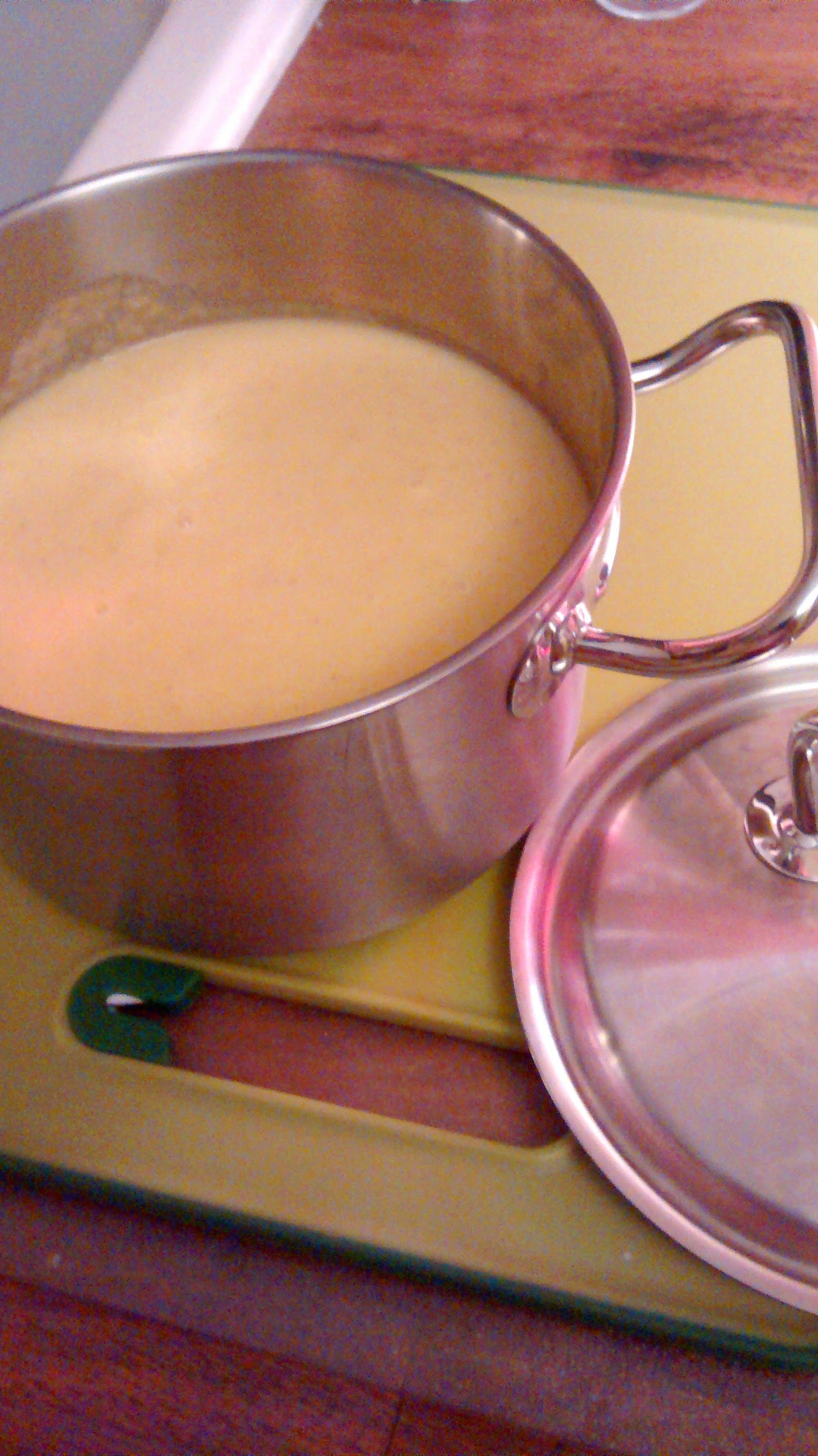 Velouté de panais/navets aux épices