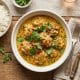 Poulet au curry et lait de coco au Thermomix - recette facile