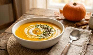 Velouté de potiron au Thermomix