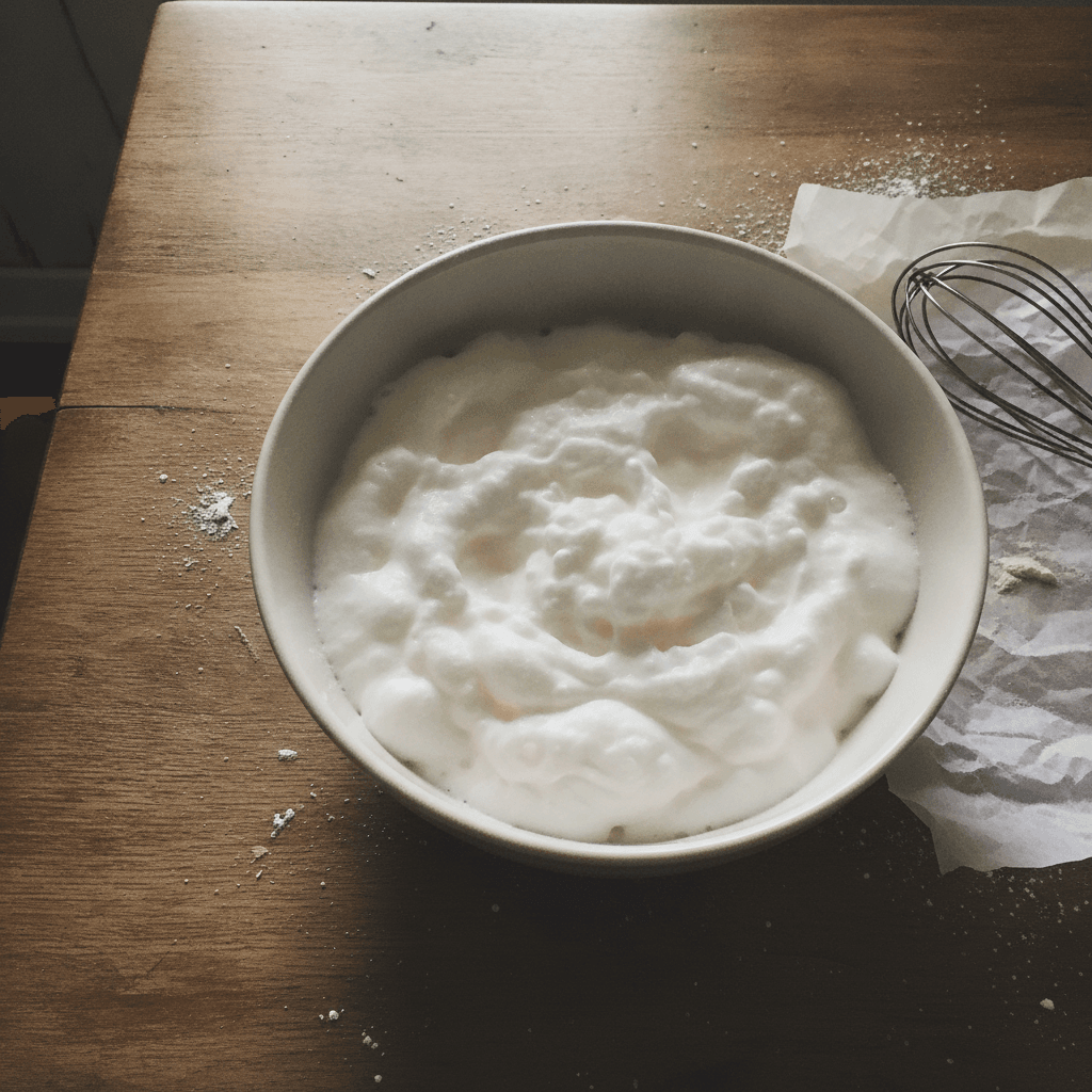 Blancs en neige au Thermomix
