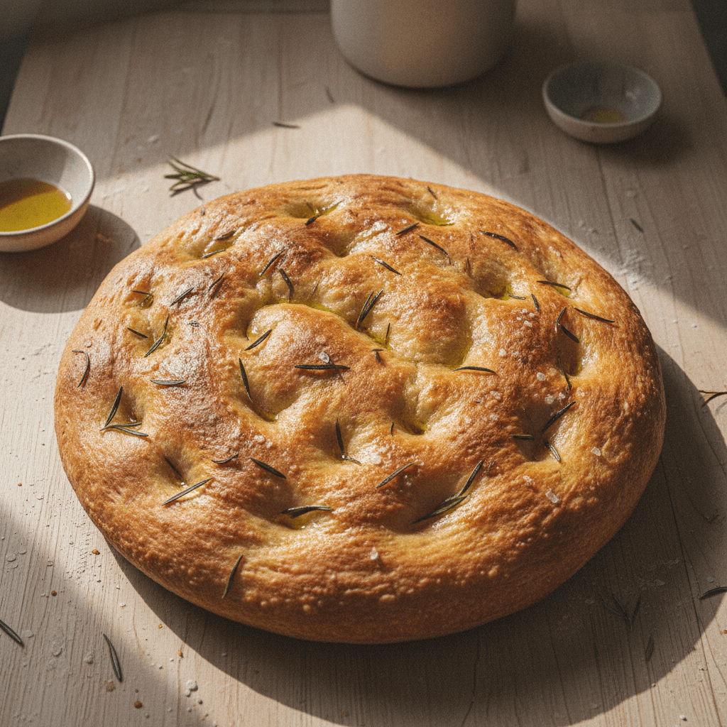 Focaccia au Thermomix