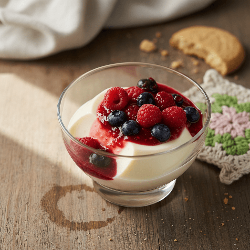 Panna cotta au Thermomix