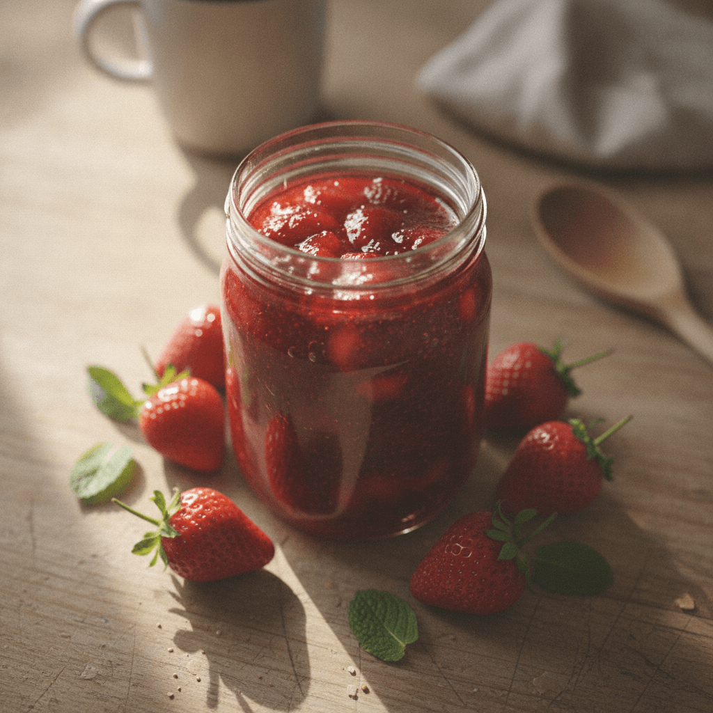 Confiture de fraises au Thermomix