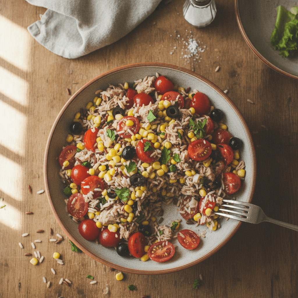 Salade de riz au Thermomix