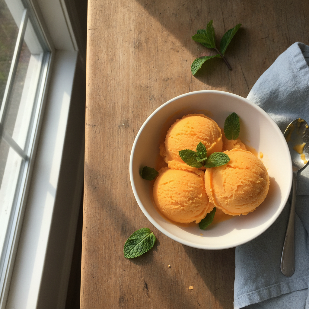 Sorbet melon au Thermomix