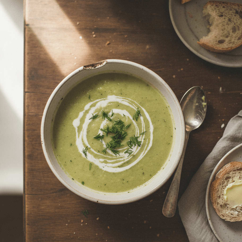 Soupe de courgettes au Thermomix