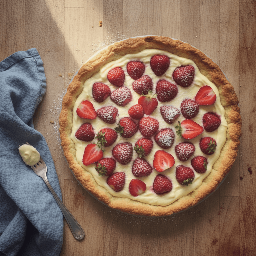 Tarte aux fraises au Thermomix
