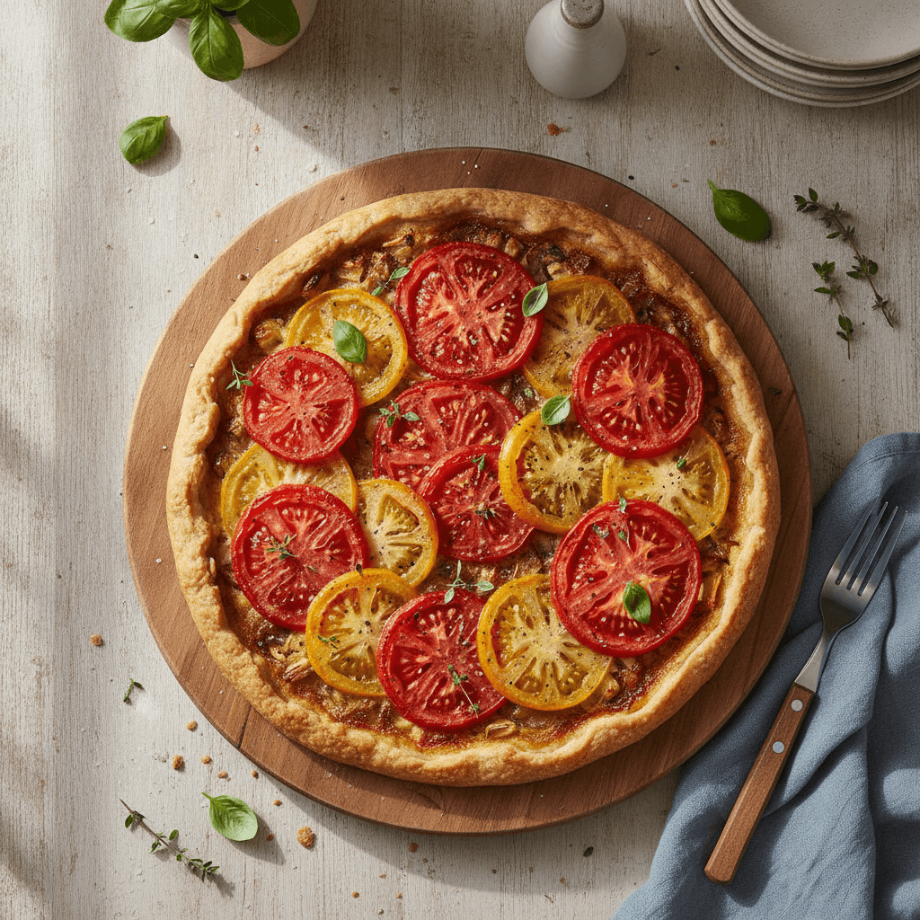 Tarte à la tomate au Thermomix