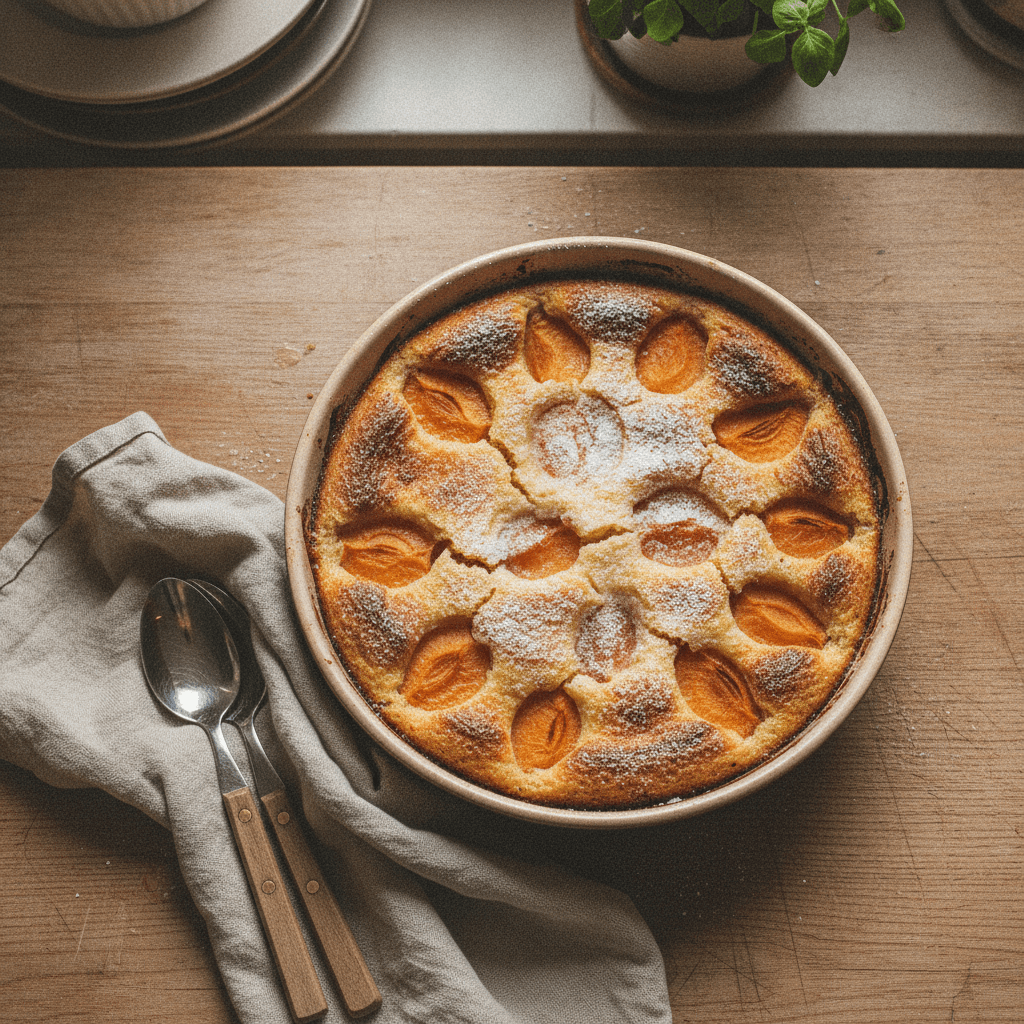 Clafoutis aux abricots au Thermomix