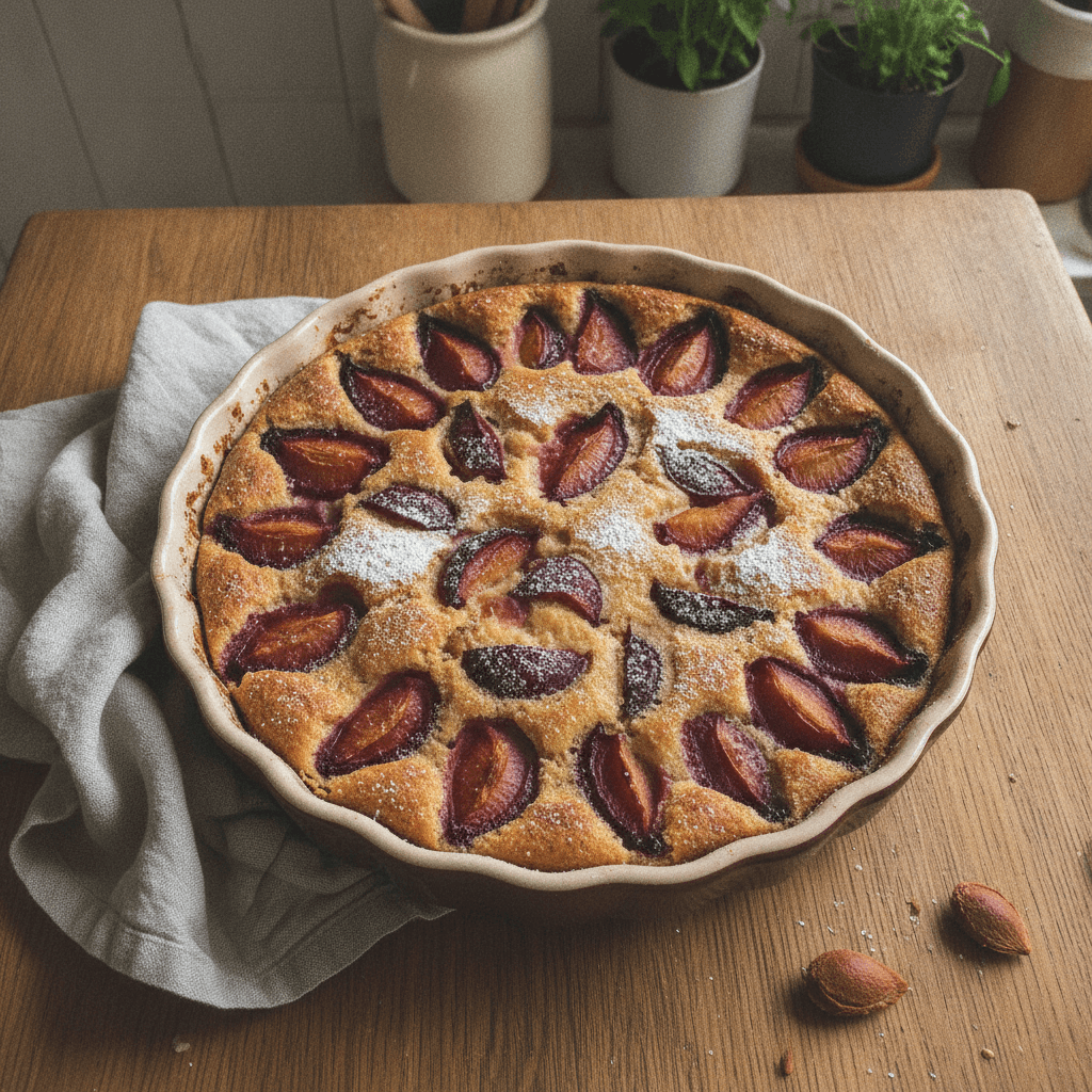 Clafoutis aux prunes au Thermomix