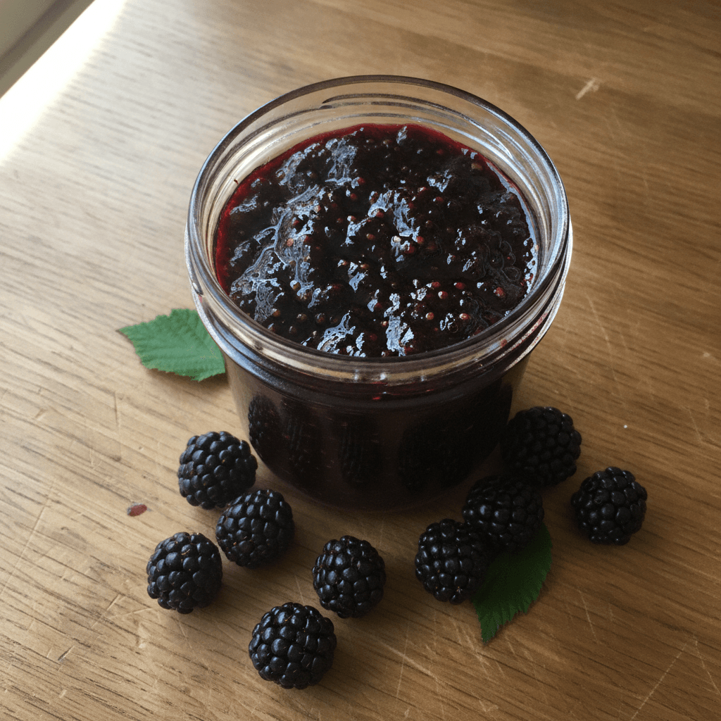 Confiture de mûres au Thermomix