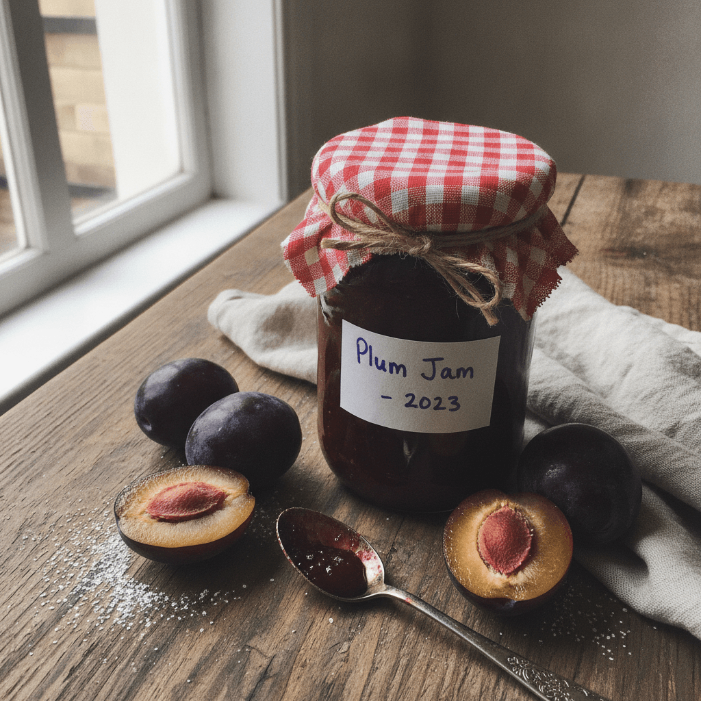 Confiture de prunes au Thermomix
