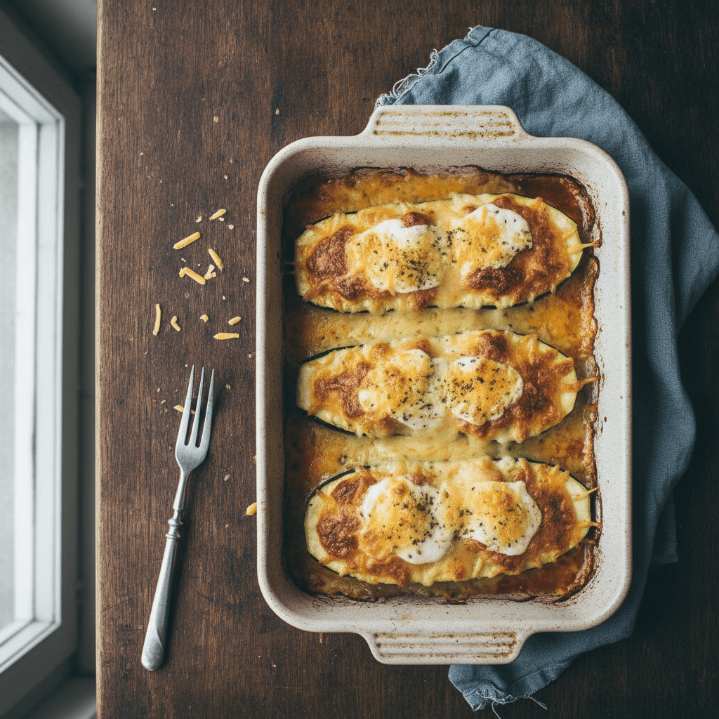 Courgettes farcies au Thermomix