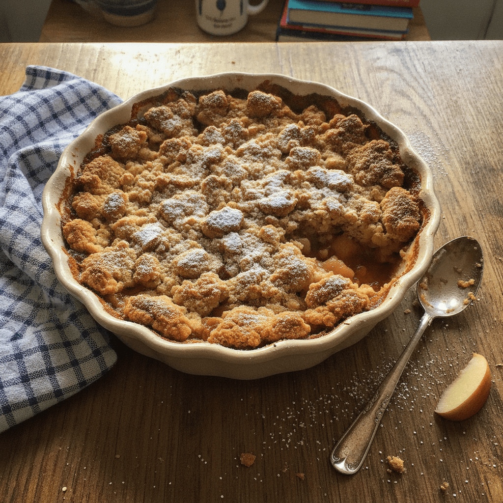 Crumble aux pommes au Thermomix
