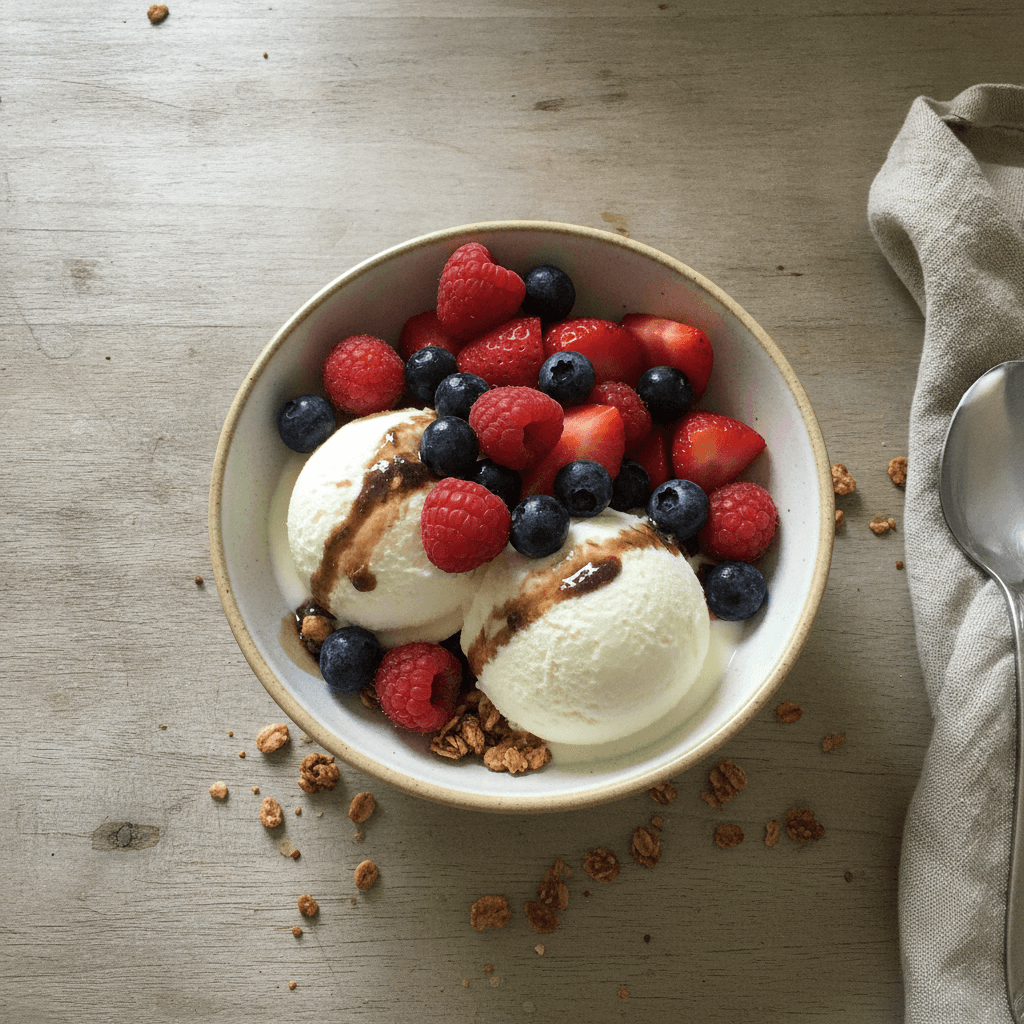 Glace au yaourt au Thermomix