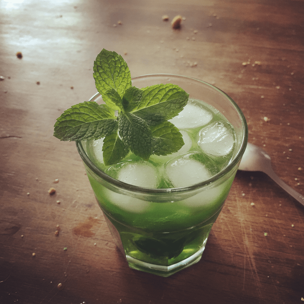 Sirop de menthe au Thermomix