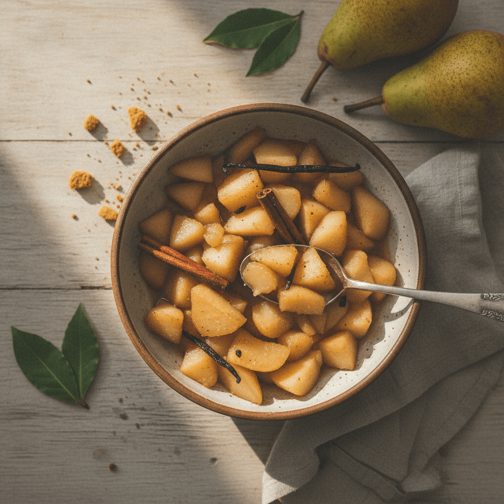 Compote de poires au Thermomix