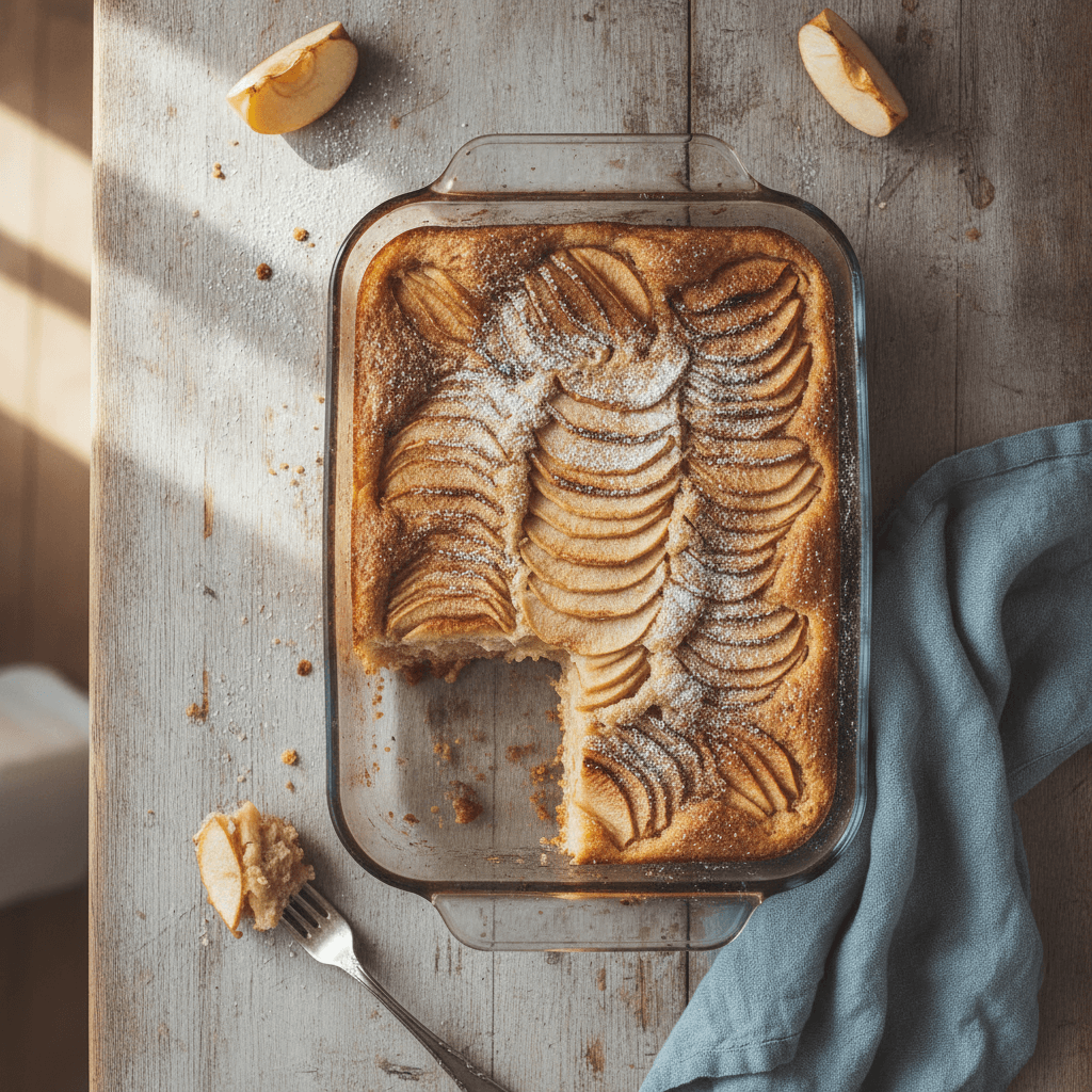 Gâteau invisible aux pommes au Thermomix