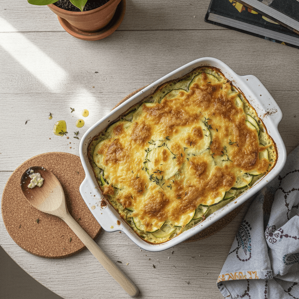 Gratin de courgettes au Thermomix