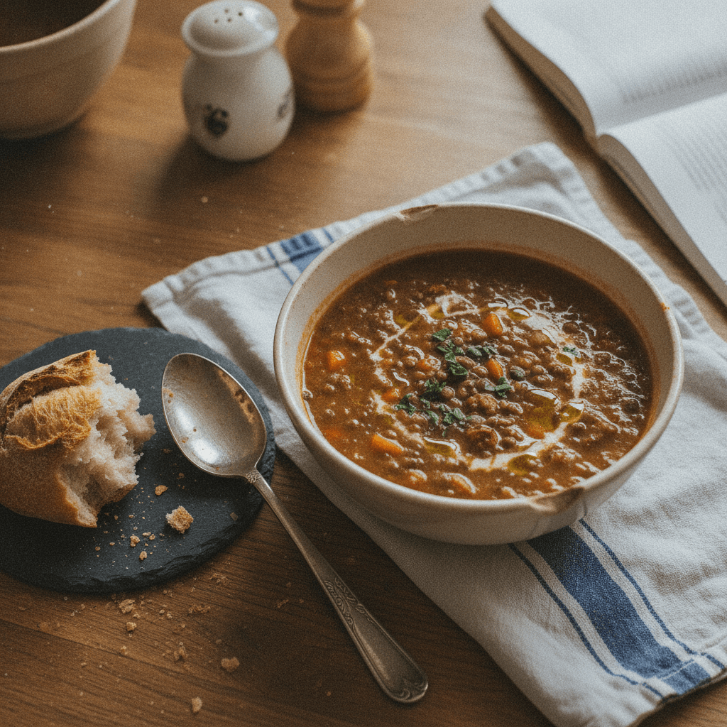 Soupe de lentilles au Thermomix