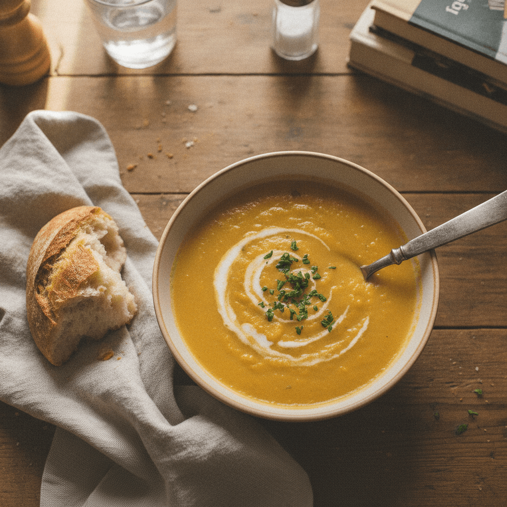 Velouté de butternut au Thermomix